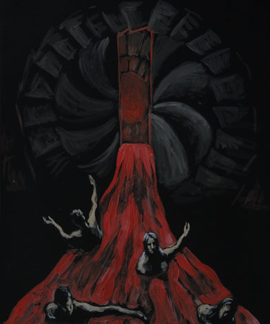 set and costume design for Dante by Anastasia Rurikov Simes