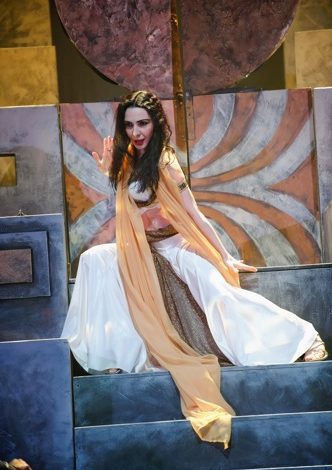 set and costume design for Anthony & Cleopatra Production by Anastasia Rurikov Simes