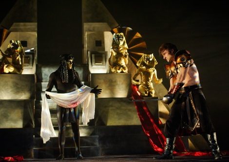 set and costume design for Anthony & Cleopatra Production by Anastasia Rurikov Simes