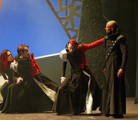 set and costume design for Othello Production by Anastasia Rurikov Simes